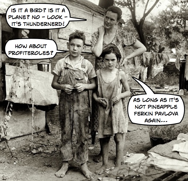 Makes you wonder, doesn't it?